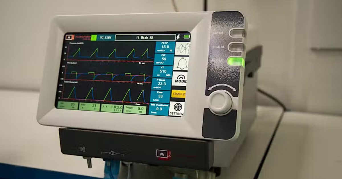 Made in Pakistan ventilator