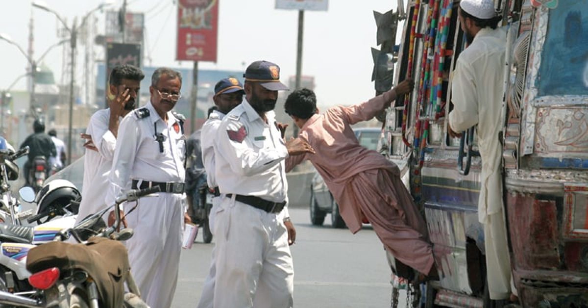 Karachi traffic police transfer requests