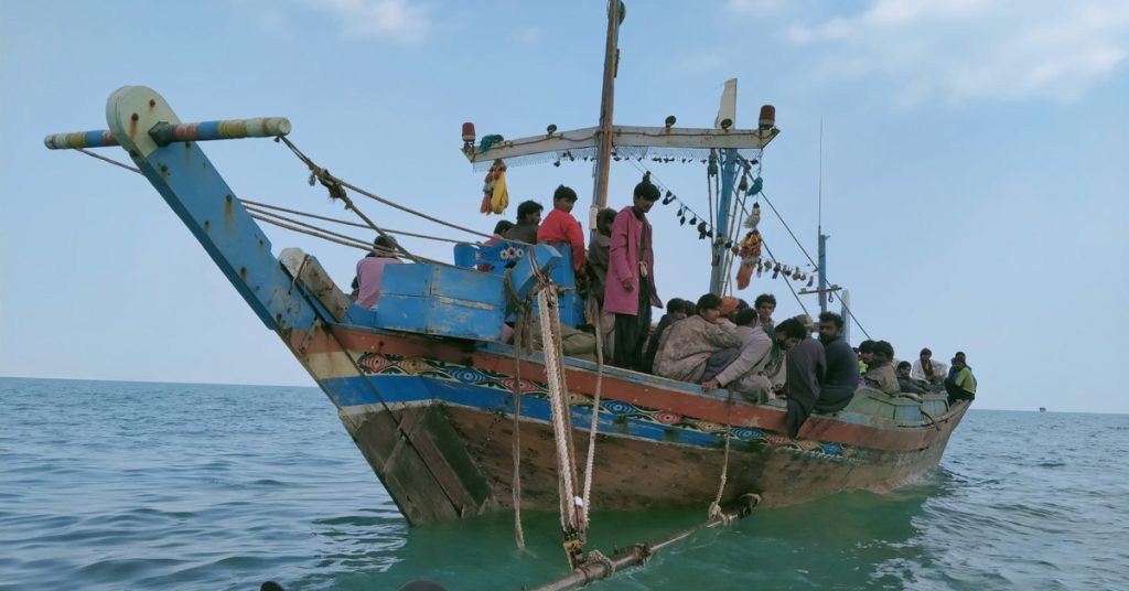 Pakistani fisherman covert operation