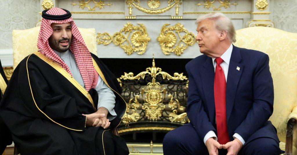 Trump MBS White House visit