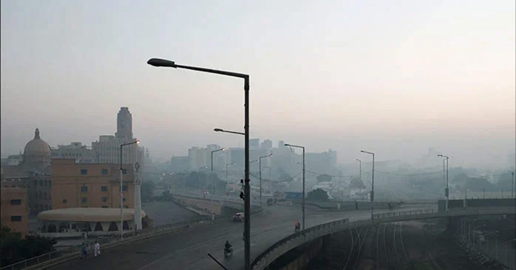 Karachi air AQI 225