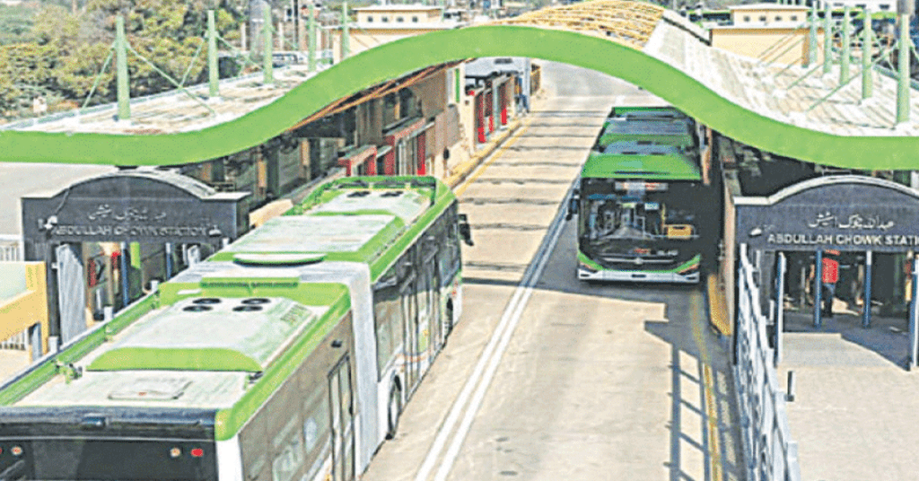 Karachi Green Line BRT resume
