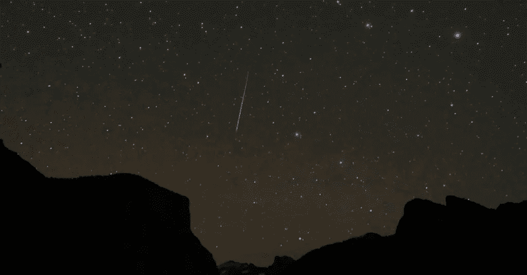 Geminid meteor shower