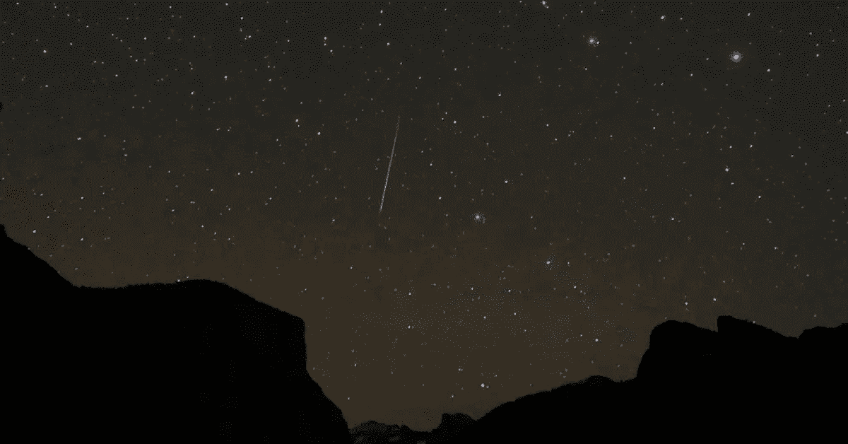 Geminid meteor shower
