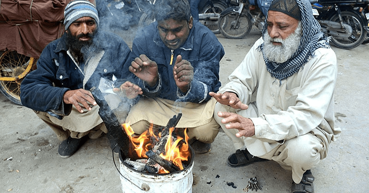 Karachi coldest morning 2025