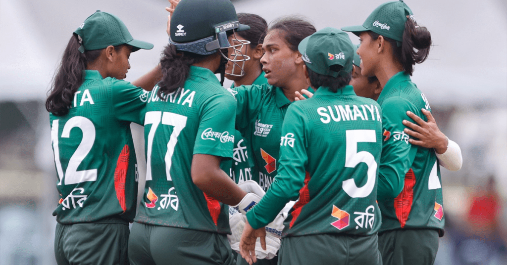 Bangladesh U19 beat Pakistan U19 women