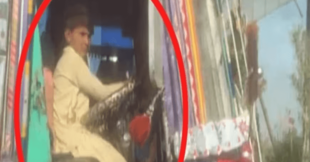 under-age coach driving Karachi