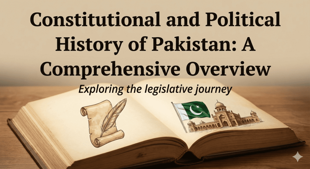 constitutional and political history of pakistan
