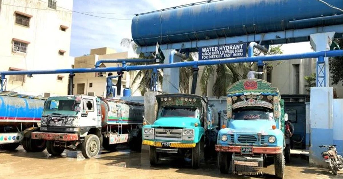 Karachi water tanker culture phased out