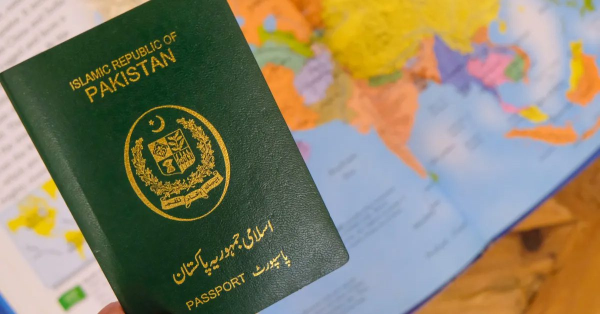 Pakistani passport world ranking