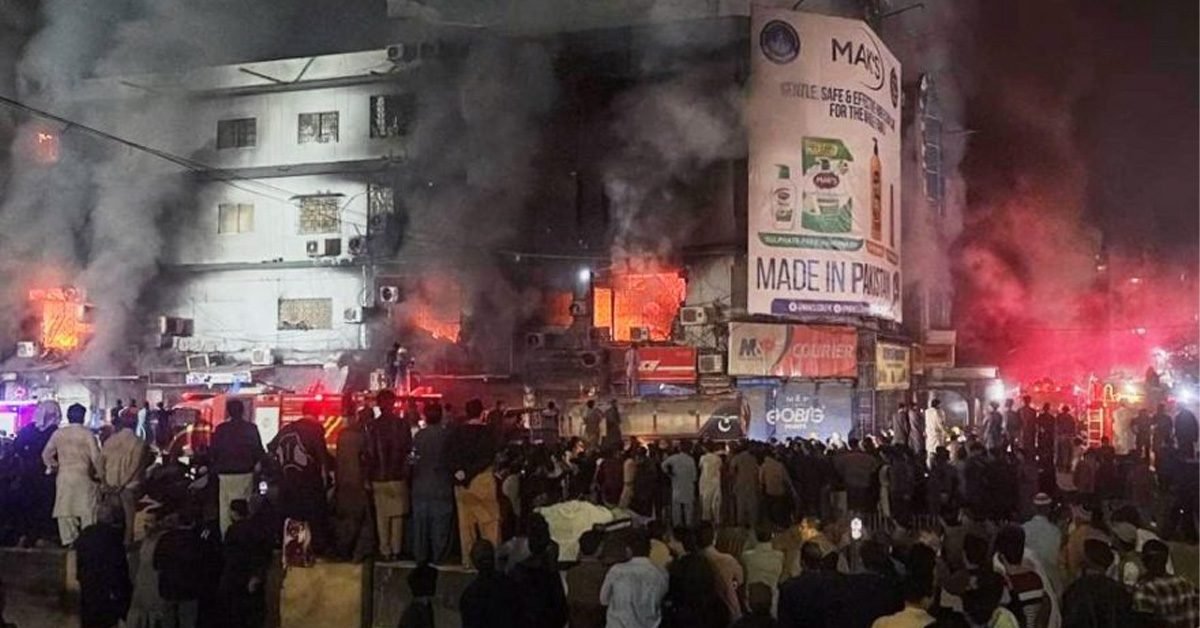Karachi mall fire deaths