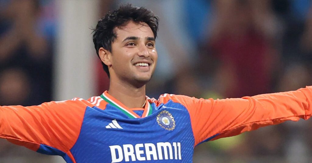 Abhishek Sharma T20I innings India New Zealand