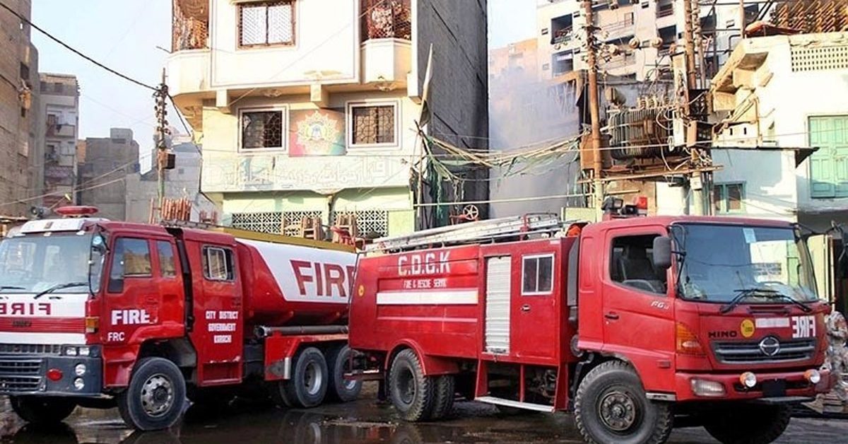 Karachi needs around 200 to 250 fire stations