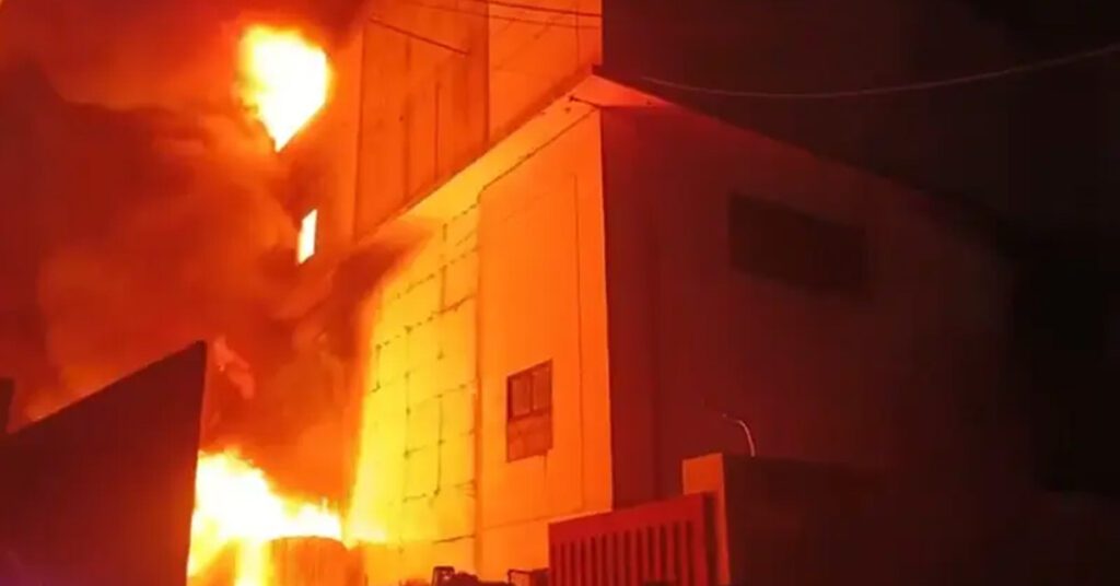 Karachi Landhi EPZ third-degree fire controlled