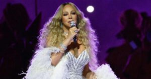 Mariah Carey shines in 306 carats of diamonds at 2026 Winter Olympics opening