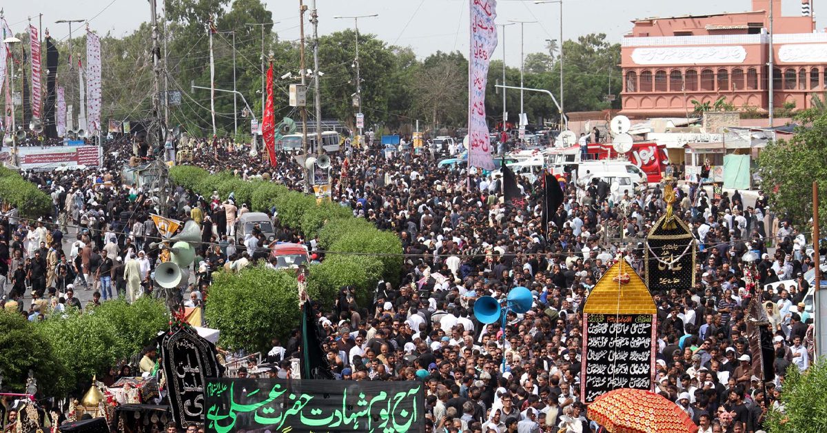 22,000 cops deployed for Youm-e-Ali security in Karachi