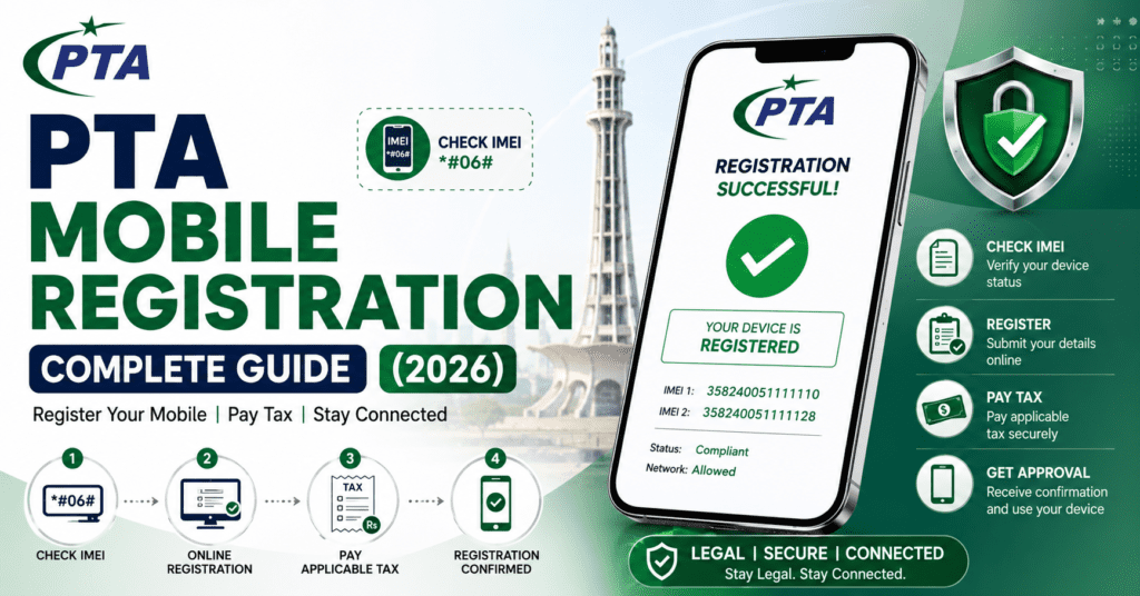 PTA Mobile Registration