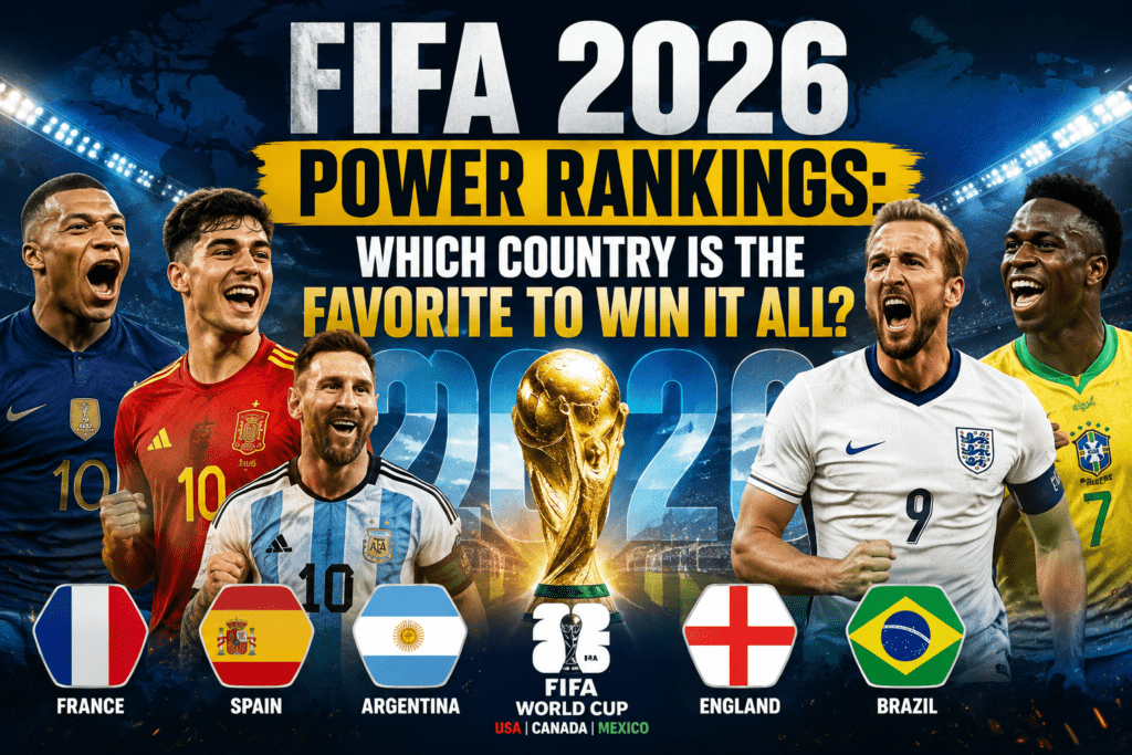FIFA 2026 Power Rankings: Which Country is the Favorite to Win it All?