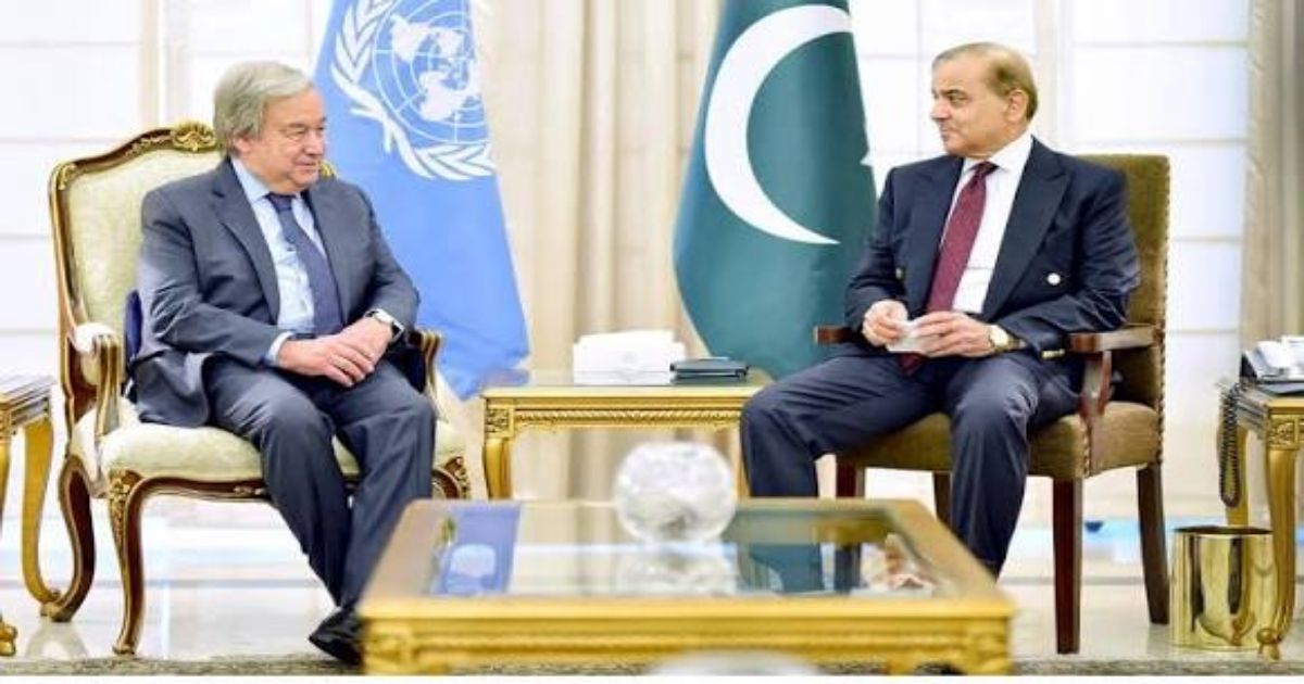 Antonio Guterres Pakistan visit