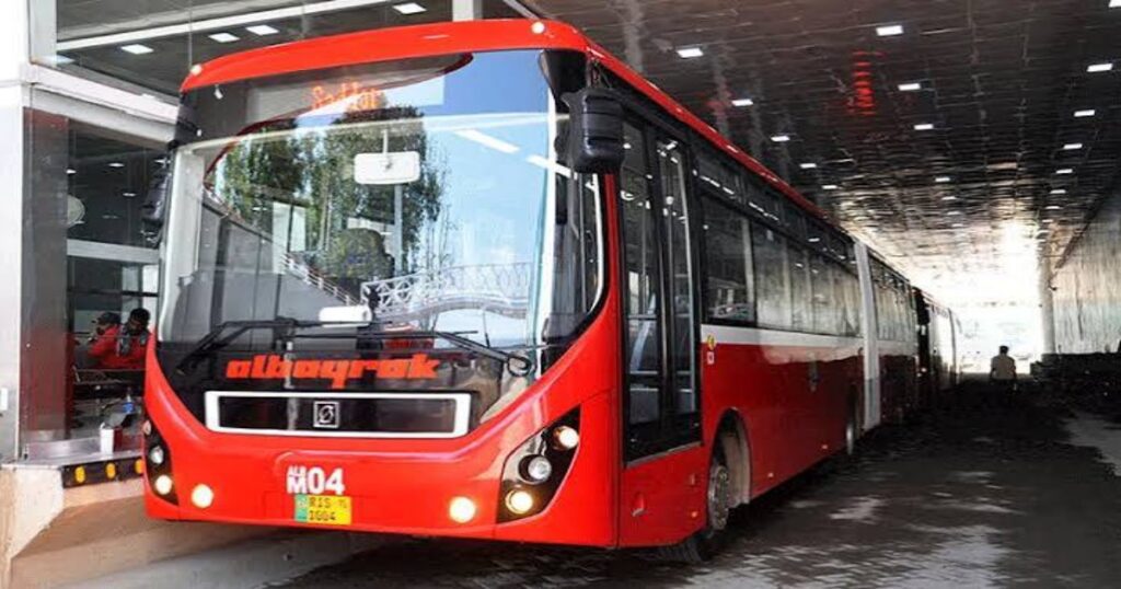 Islamabad Rawalpindi Metrobus Suspension