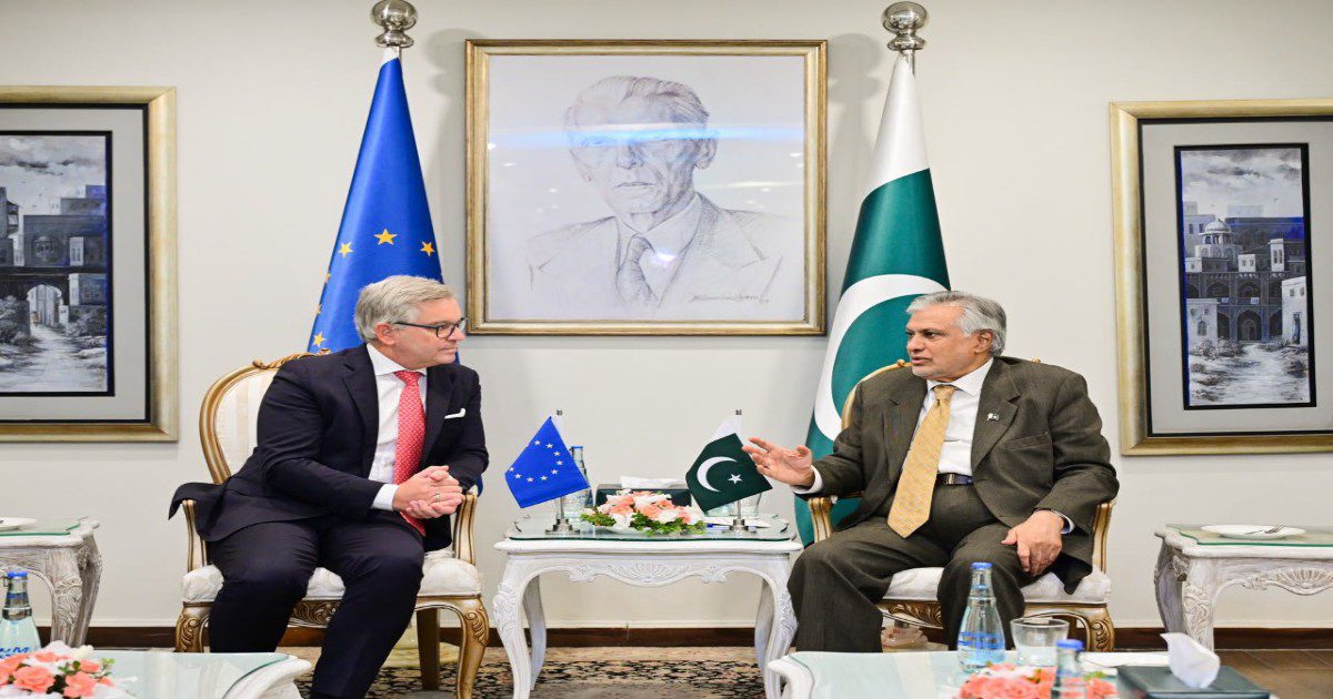 Ishaq Dar EU migration talks