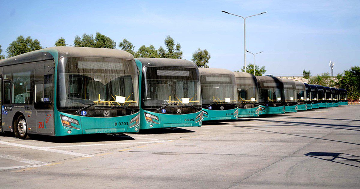 Peshawar BRT new buses