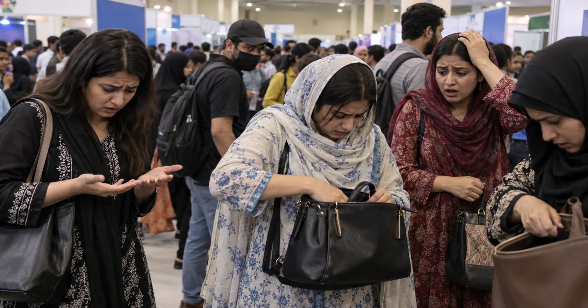 Karachi Job Fair Scam: 51 Women Lose Mobile Phones at Farmhouse