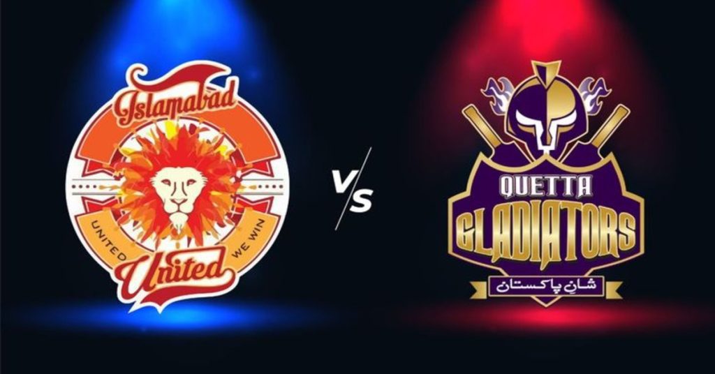 Quetta Gladiators vs Islamabad United