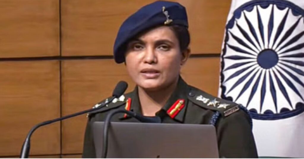 Colonel Sofiya Qureshi