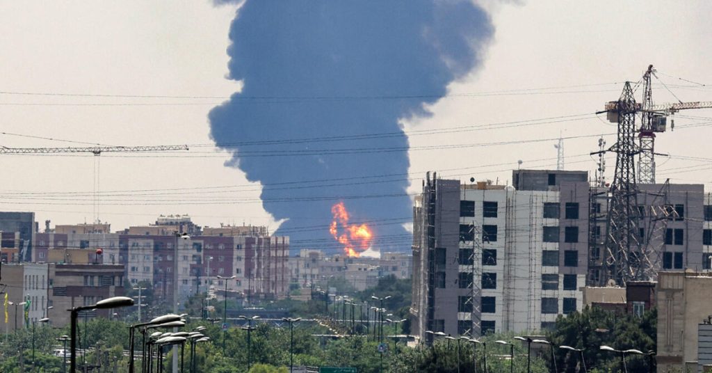 Iran missile strike on Israel